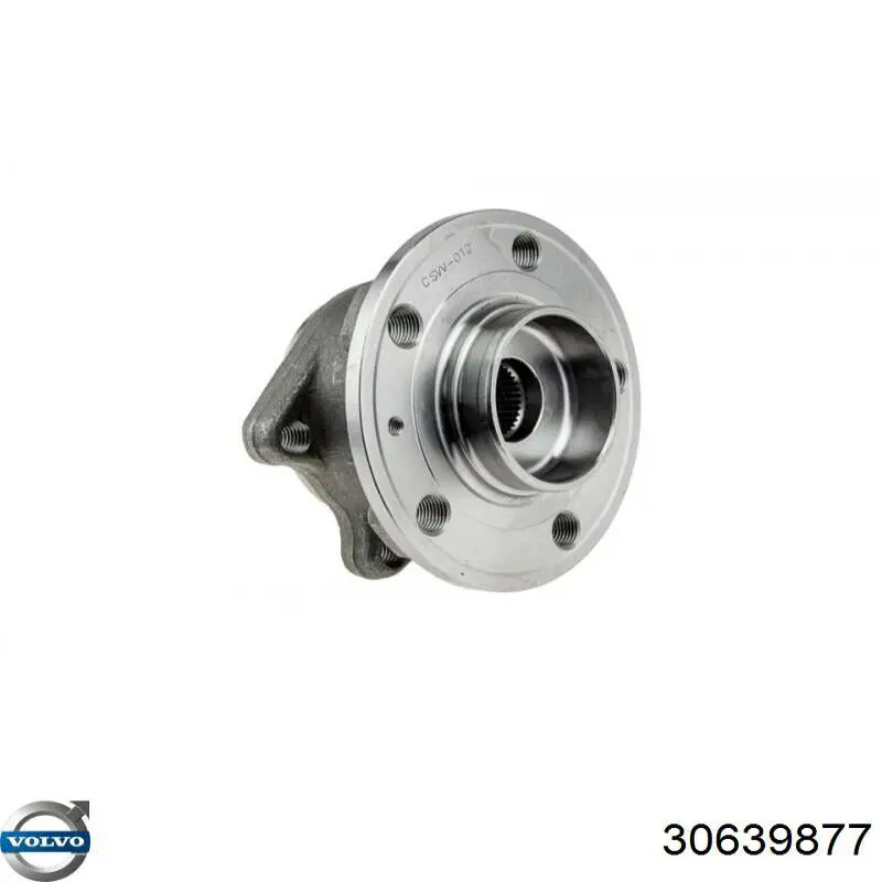 Ступица заднего колеса Volvo 30639877