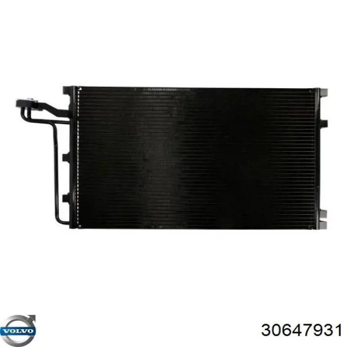 Радиатор кондиционера 30647931 Volvo