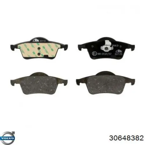 Колодки дисковые  Volvo 30648382 цена, от 24.25 USD