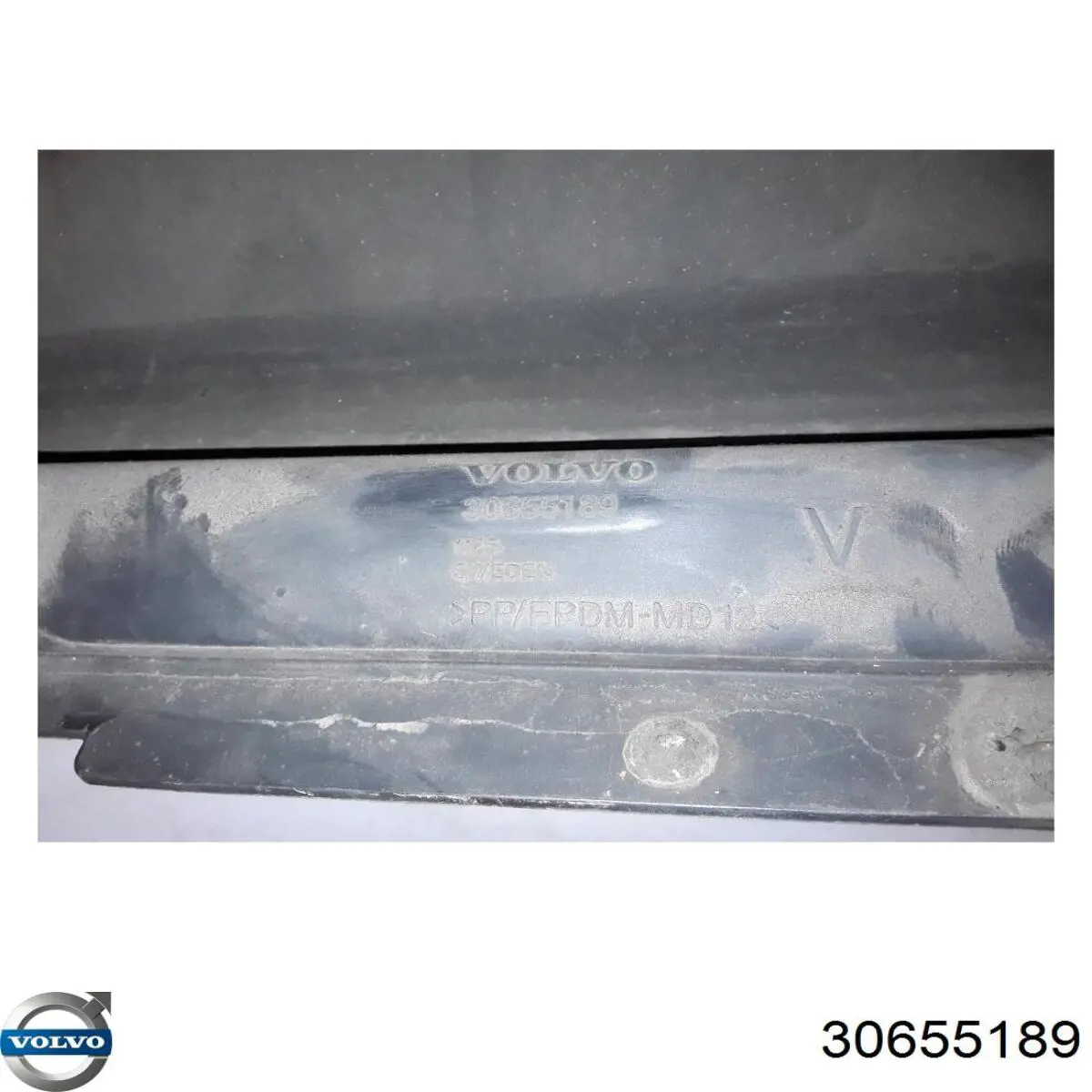 Купить 30655189 Volvo Накладка (молдинг) порога наружная левая