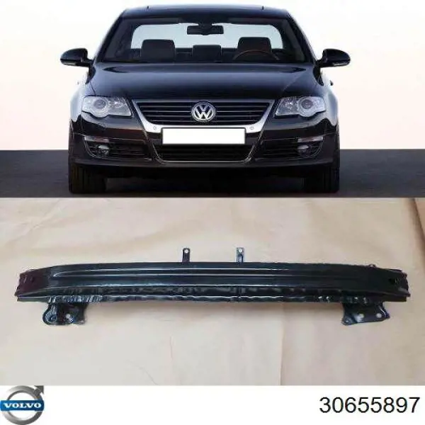 Энергопоглотитель переднего бампера Volvo 30655897 цена, от 111.14 USD