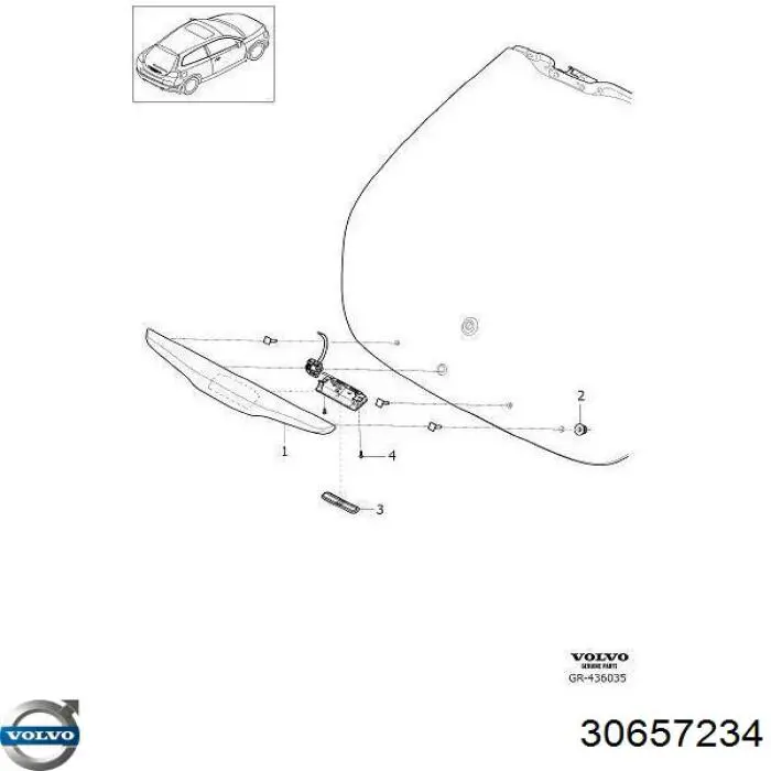  Volvo 30657234 цена, от 87.64 USD