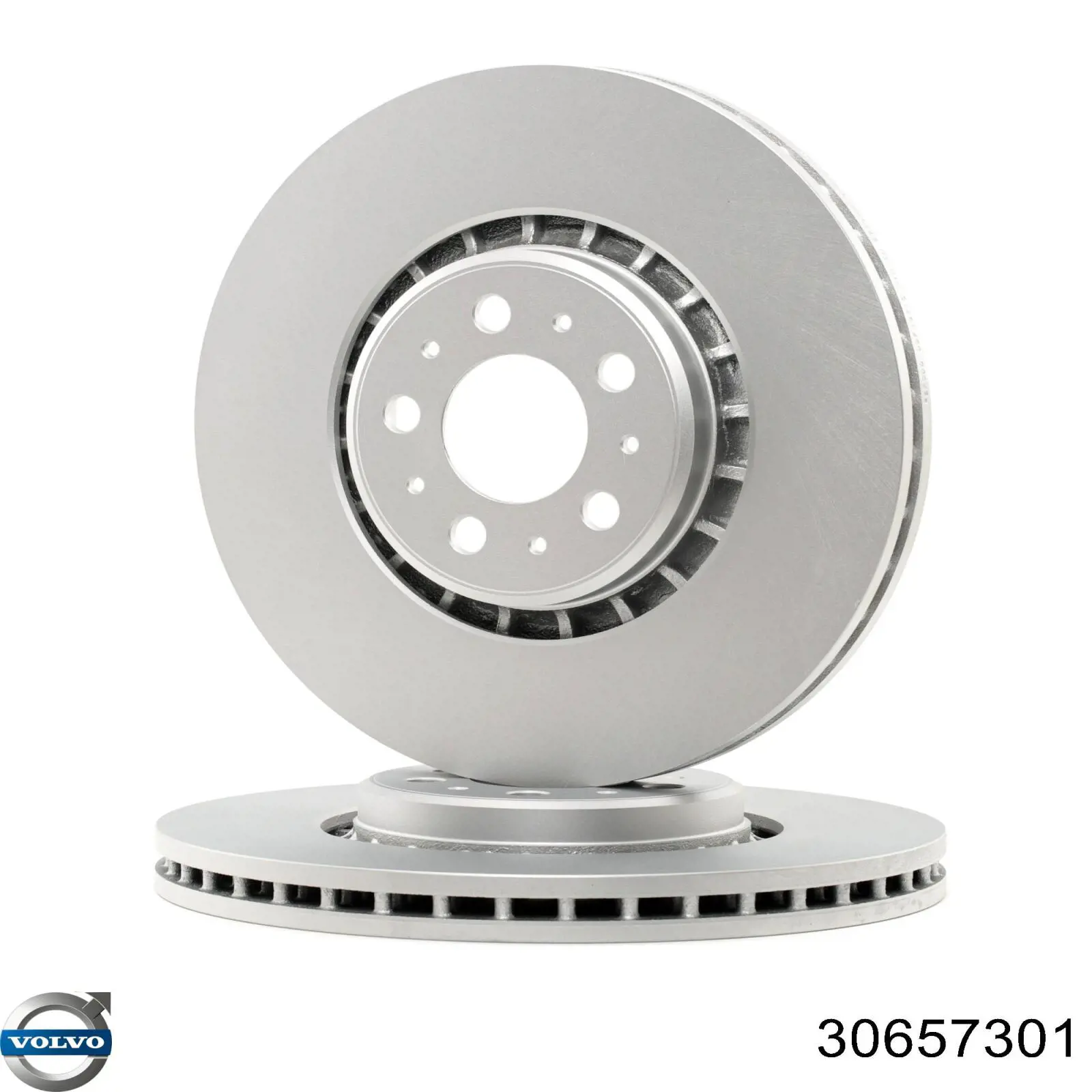 Disco do freio dianteiro 30657301 Volvo