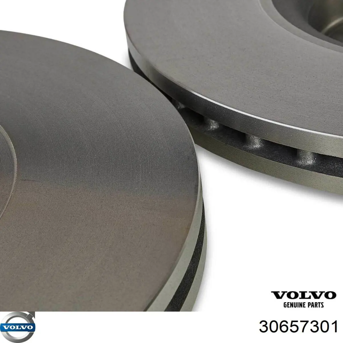 Disco do freio dianteiro Volvo 30657301