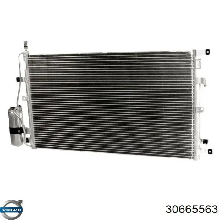 30665563 Volvo радиатор кондиционера