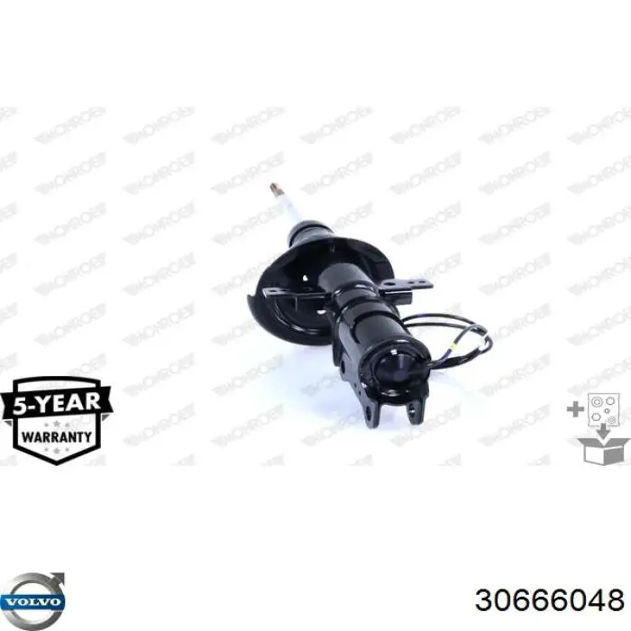 Стойка амортизатора передняя Volvo 30666048 цена, от 350.94 USD