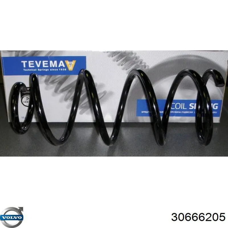 Пружина амортизатора передняя Volvo 30666205 цена, от 23.19 USD