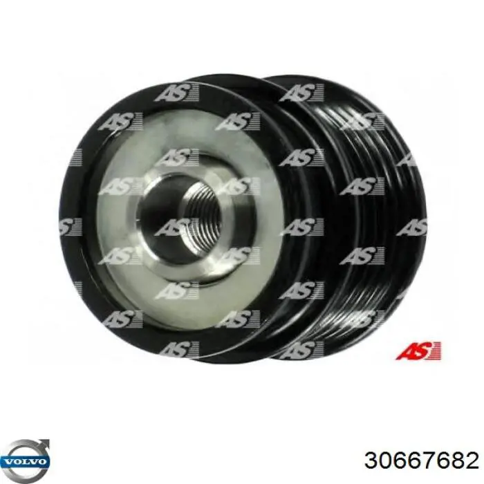 Шкив генератора 30667682 Volvo