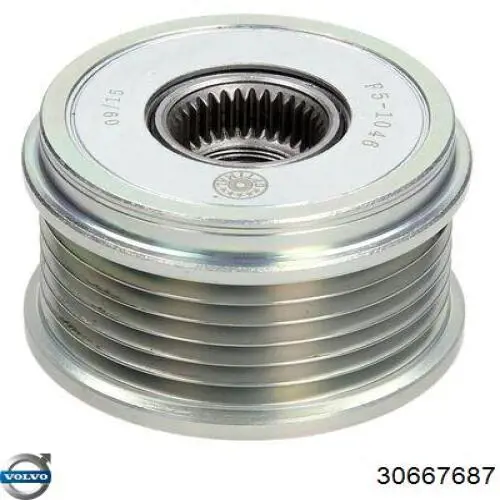 Инерционный шкив Volvo 30667687 цена, от 30.19 USD