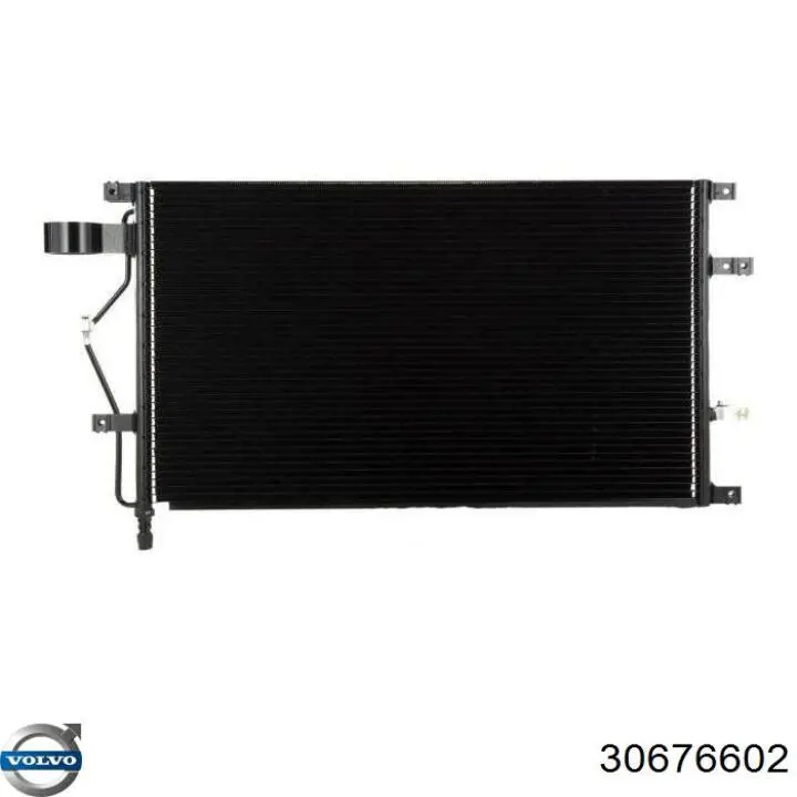 Радиатор кондиционера 30676602 Volvo