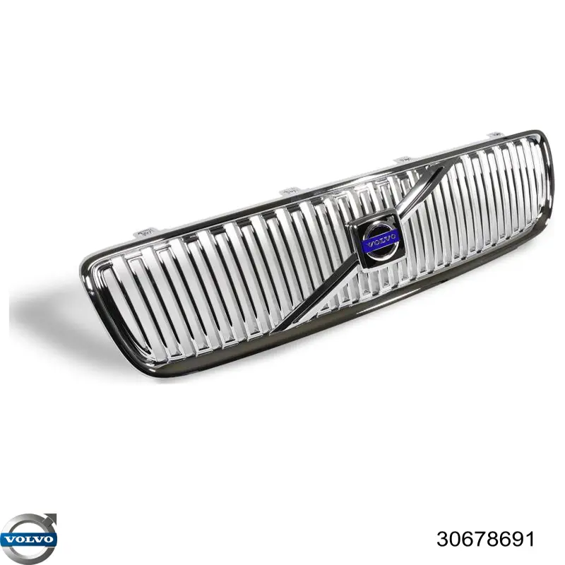 Купить 30678691 Volvo Решетка радиатора