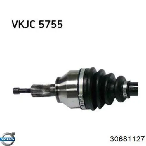 Купить 30681127 Volvo Вал приводной правый