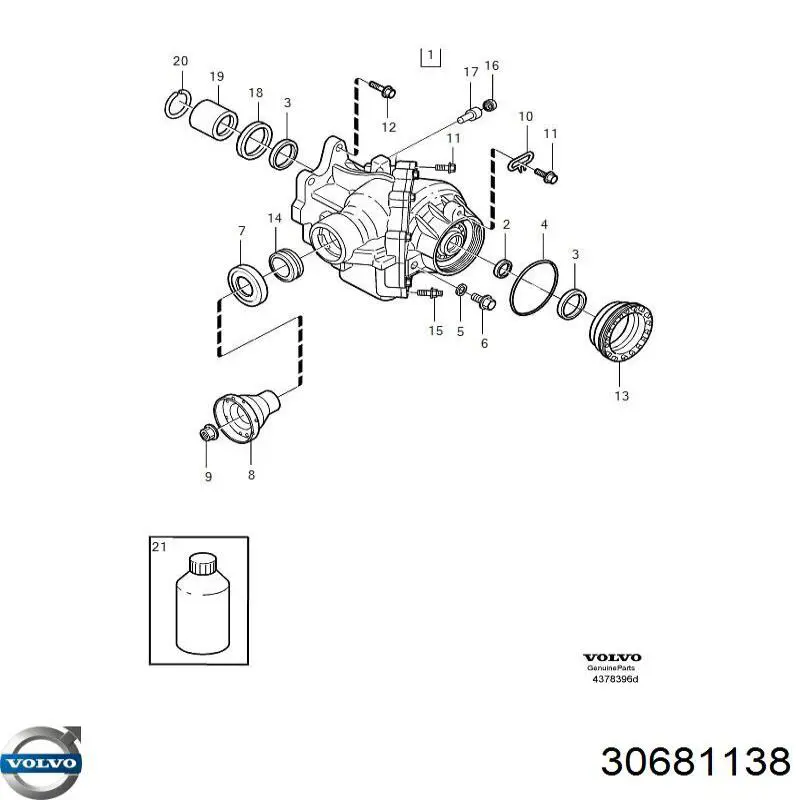  Volvo 30681138 цена, от 14.91 USD