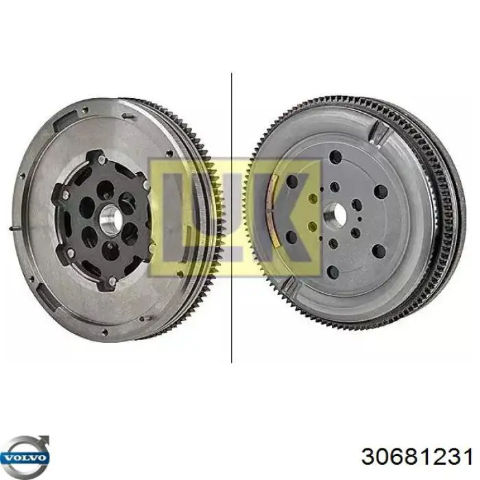 Купить 30681231 Volvo Маховик с зубчатым ободом