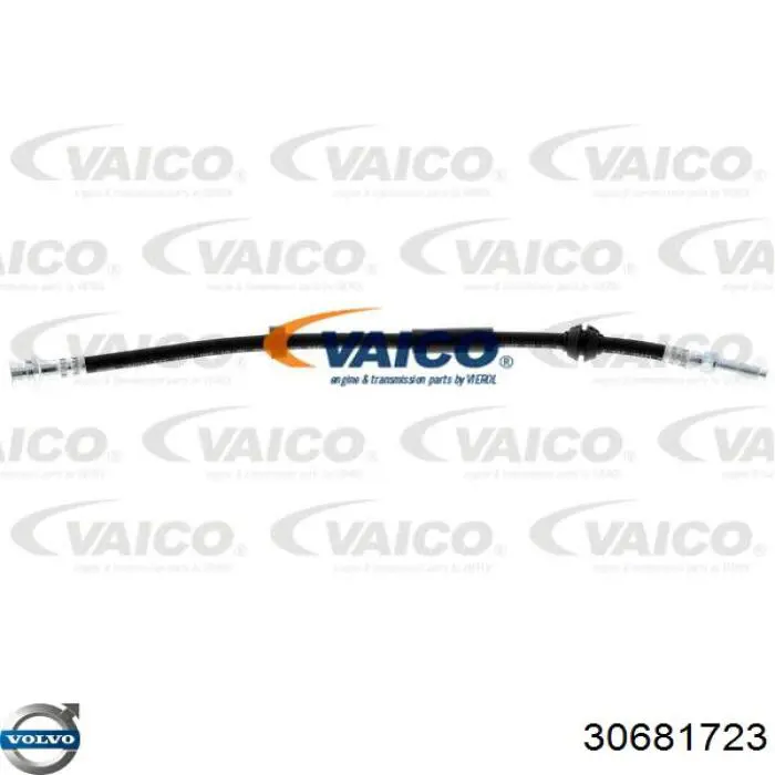 Шланг тормозной передний Volvo 30681723