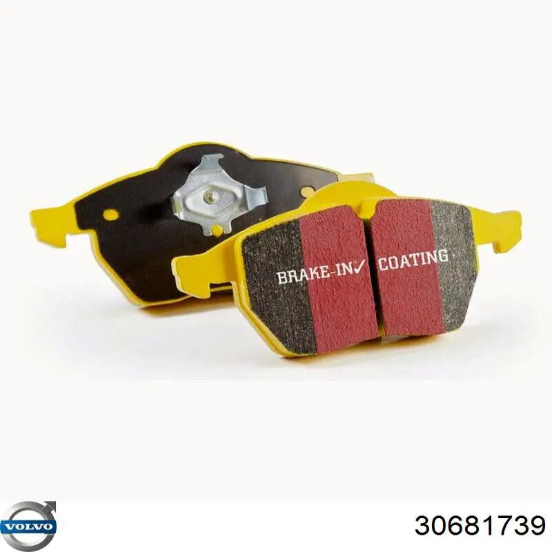 Тормозные колодки Volvo 30681739