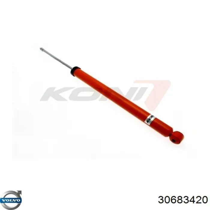 Амортизатор задний 30683420 Volvo