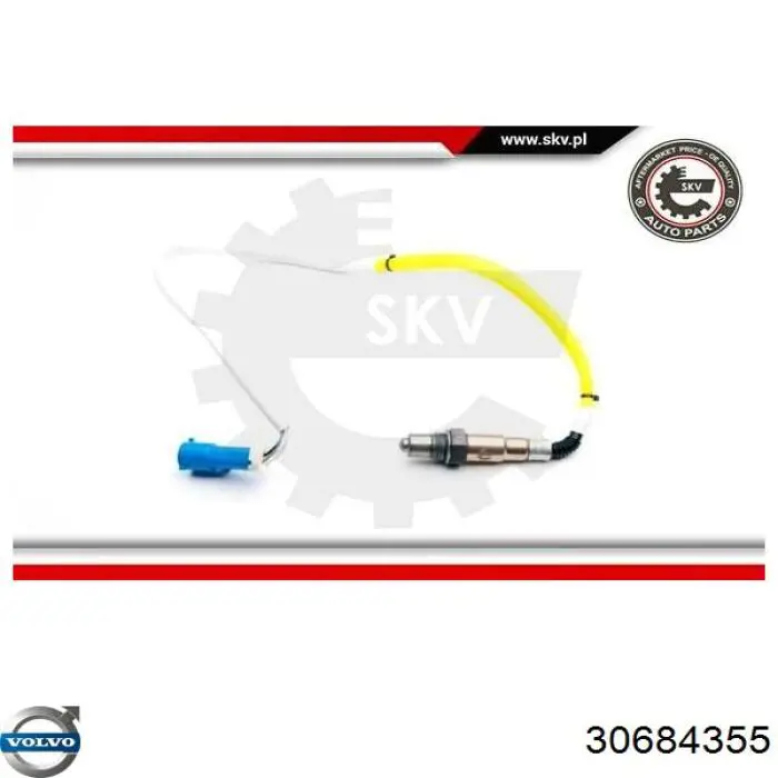 Лямбдазонд, датчик кислорода после катализатора Volvo 30684355 цена, от 26.81 USD