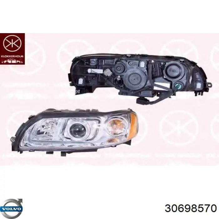30698570 Volvo Фара