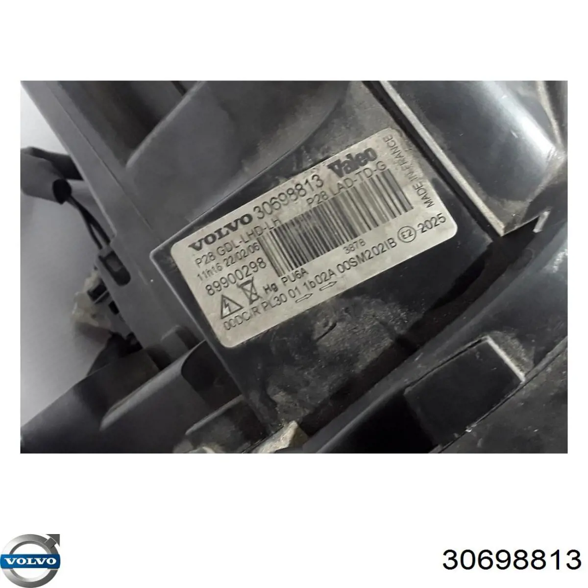 Купить 30655909 Volvo Фара левая передняя