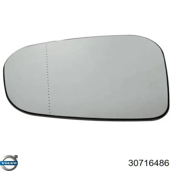 Стекло зеркала заднего вида, правого Volvo 30716486 цена, от 11.27 USD