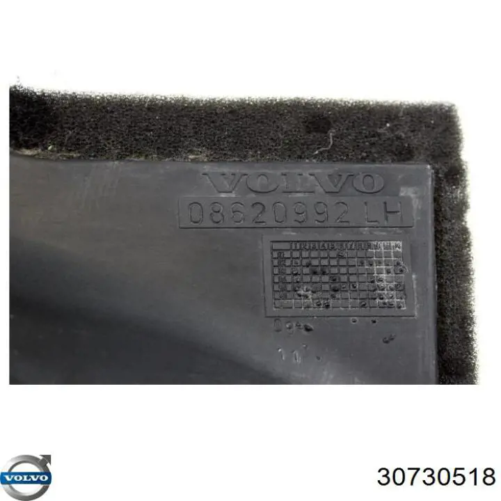 Воздуховод/дефлектор радиатора, верхний Volvo 30730518 цена, от 16.89 USD