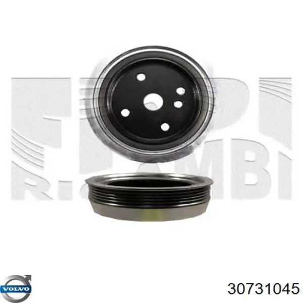 Шкив коленвала 30731045 Volvo