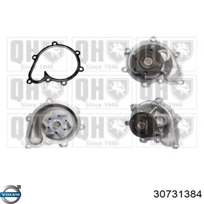Купить 30731384 Volvo Насос охлаждения