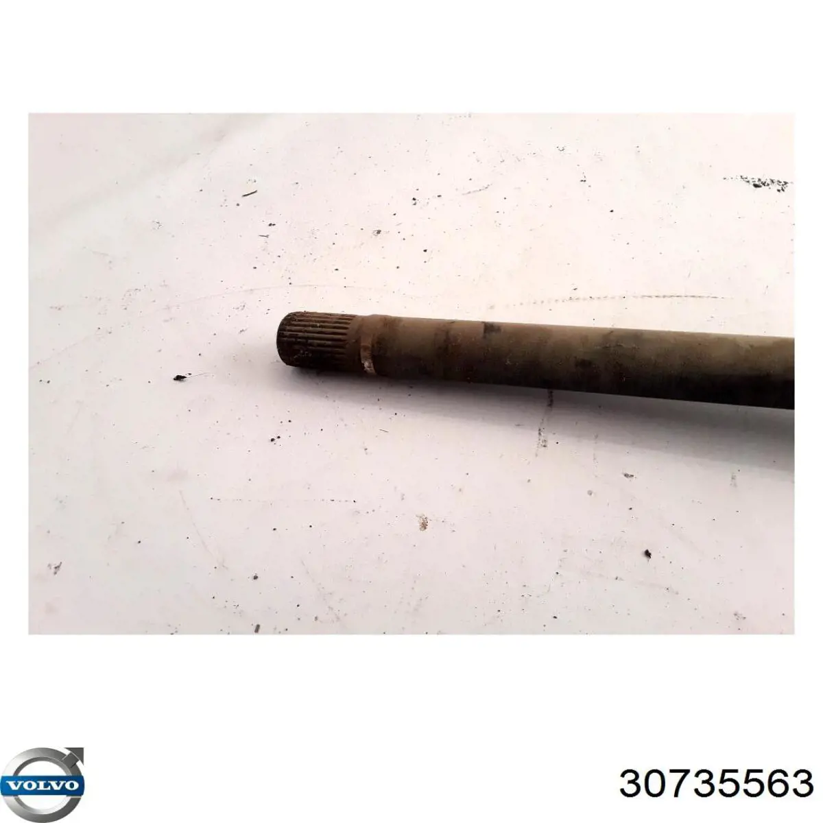 30735563 Volvo Полуось передняя, правая