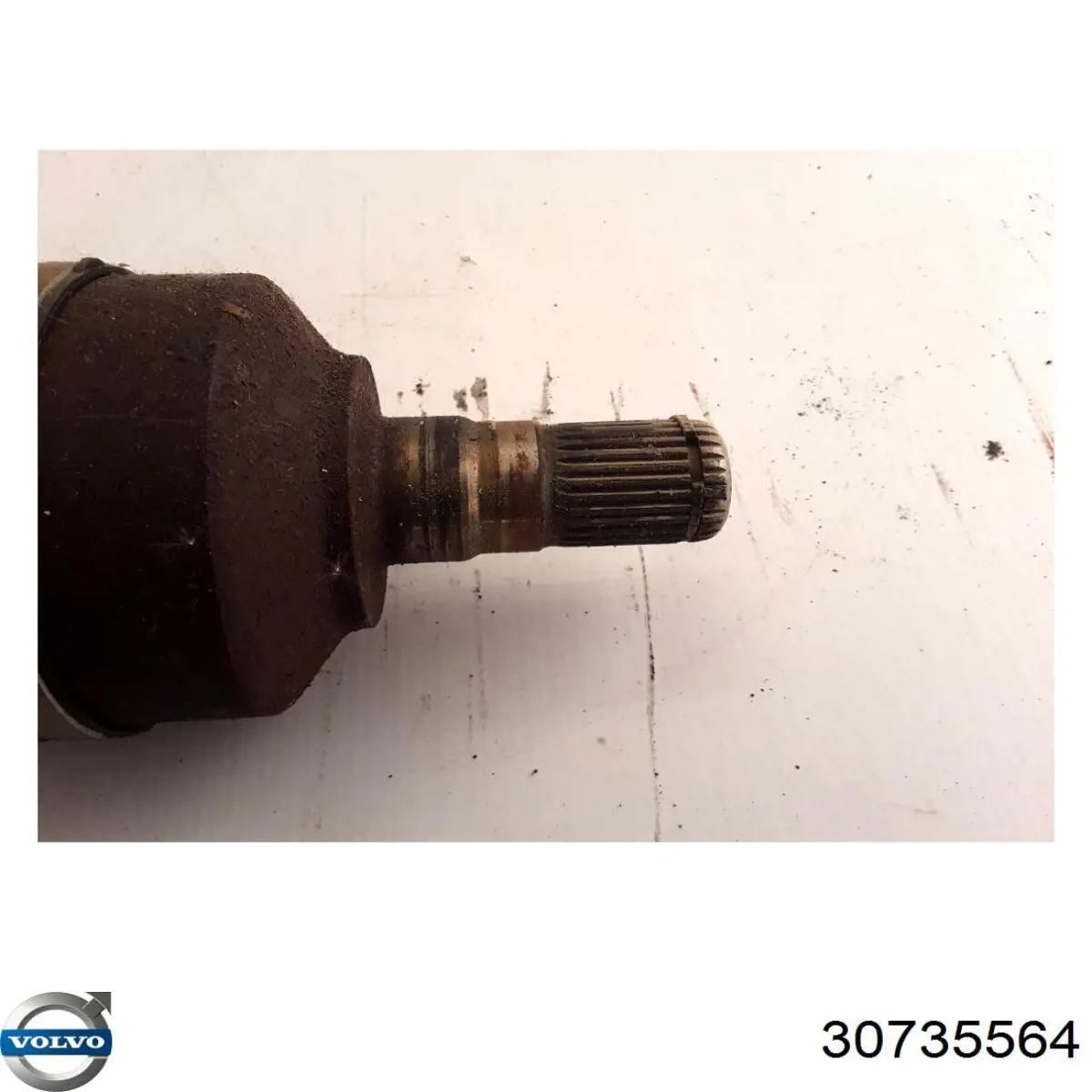 30735564 Volvo Полуось передняя левая