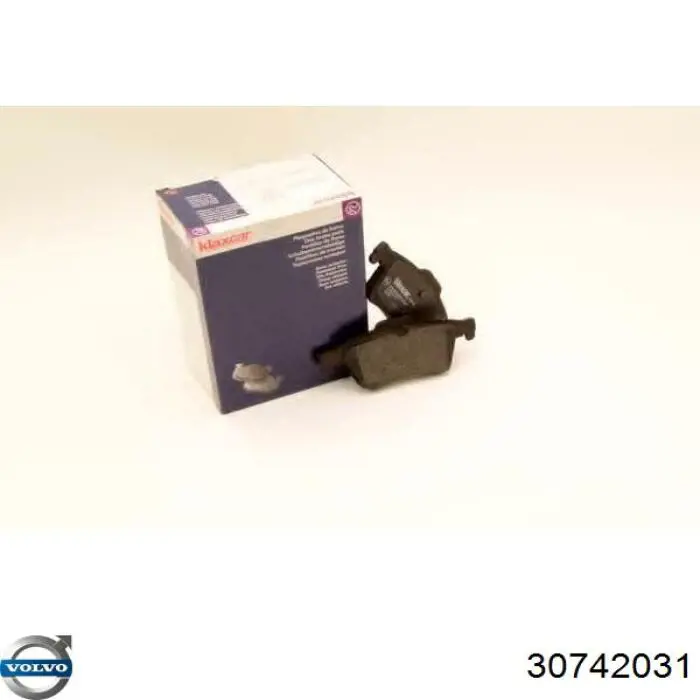 Compre 30742031 Volvo Sapatas do freio traseiras de disco
