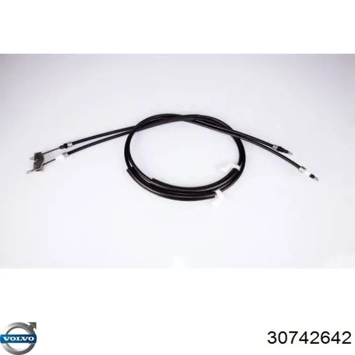 Задний трос ручника 30742642 Volvo