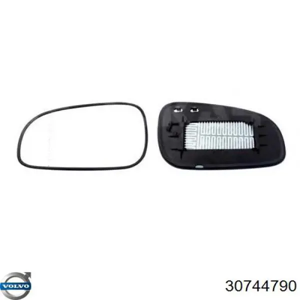 Зеркальный элемент водительского зеркала Volvo 30744790 цена, от 8.79 USD