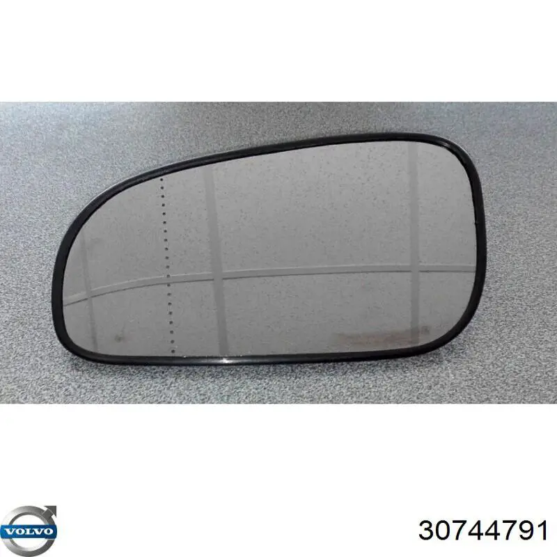 Купить 30744791 Volvo Стекло правого зеркала заднего вида