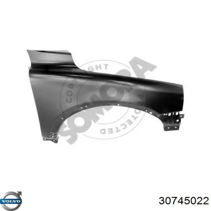 Боковая часть передняя правая Polcar 909002 цена, от 56.26 USD