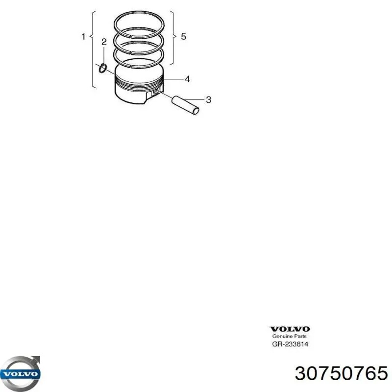  Volvo 30750765 цена, от 106.98 USD