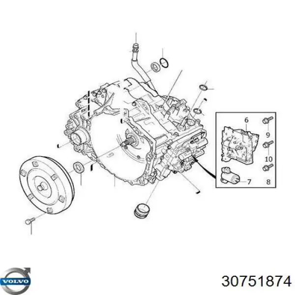 Купить 30751874 Volvo 