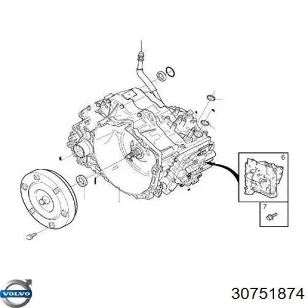  Volvo 30751874 цена, от 10.36 USD