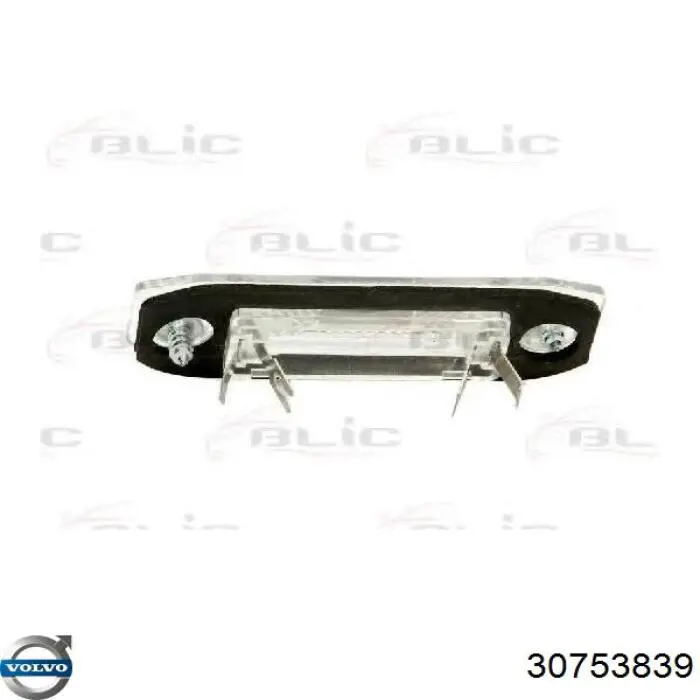 Фонарь подсветки заднего номера Volvo 30753839 цена, от 9.25 USD