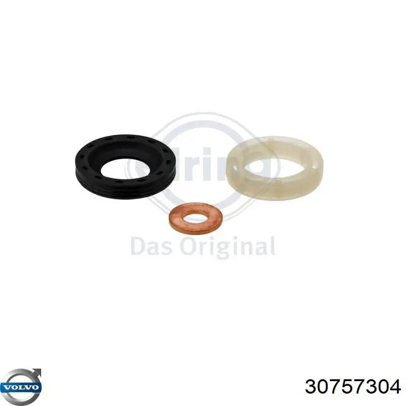 Уплотнительное кольцо форсунок  Volvo 30757304