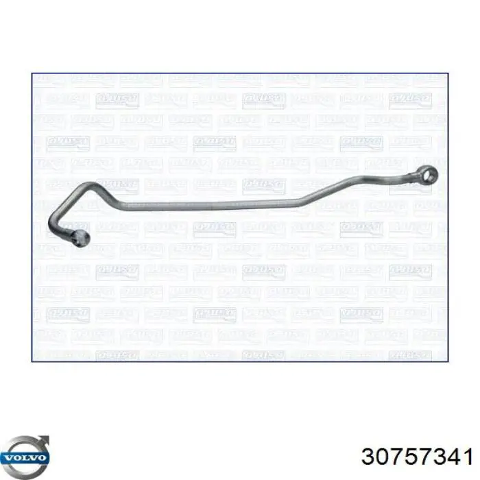 Купить 30757341 Volvo Трубка (шланг) подачи масла к турбине