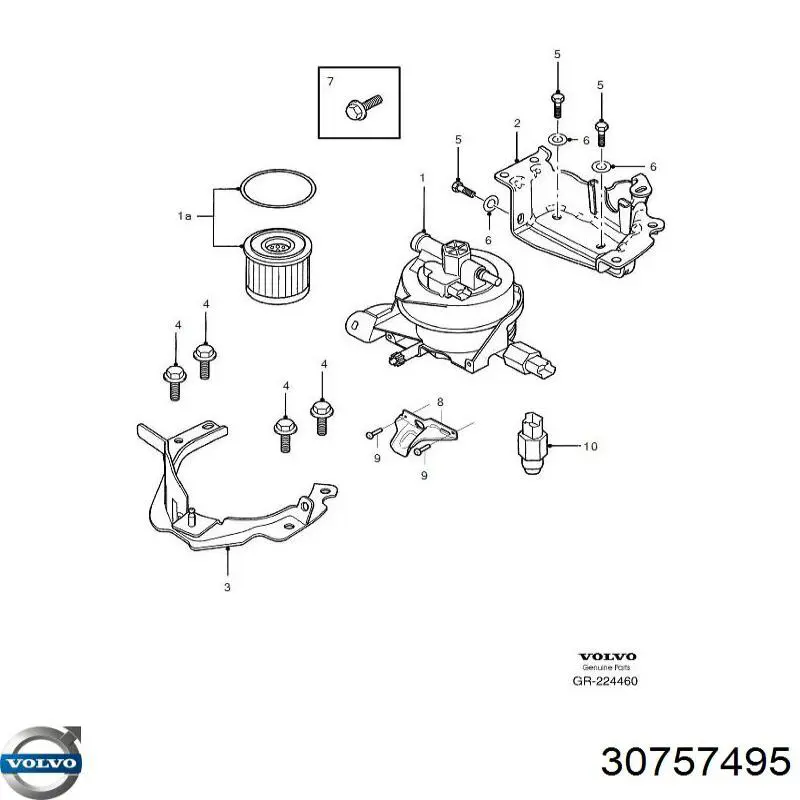 Купить 30757495 Volvo 