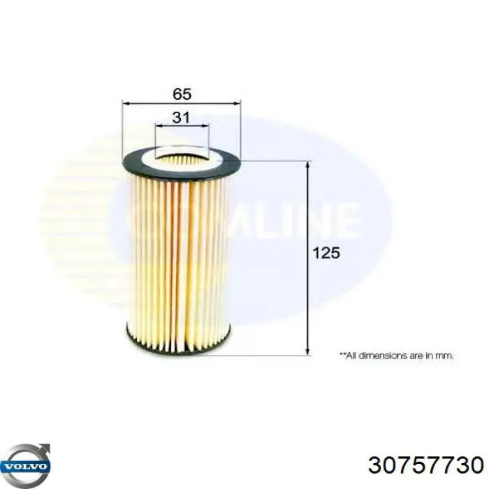 Корпус масляного фильтра Volvo 30757730 цена, от 430.41 USD