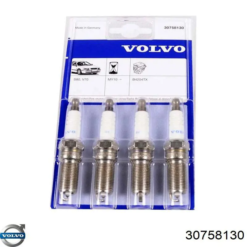 30758130 Volvo Свечи зажигания
