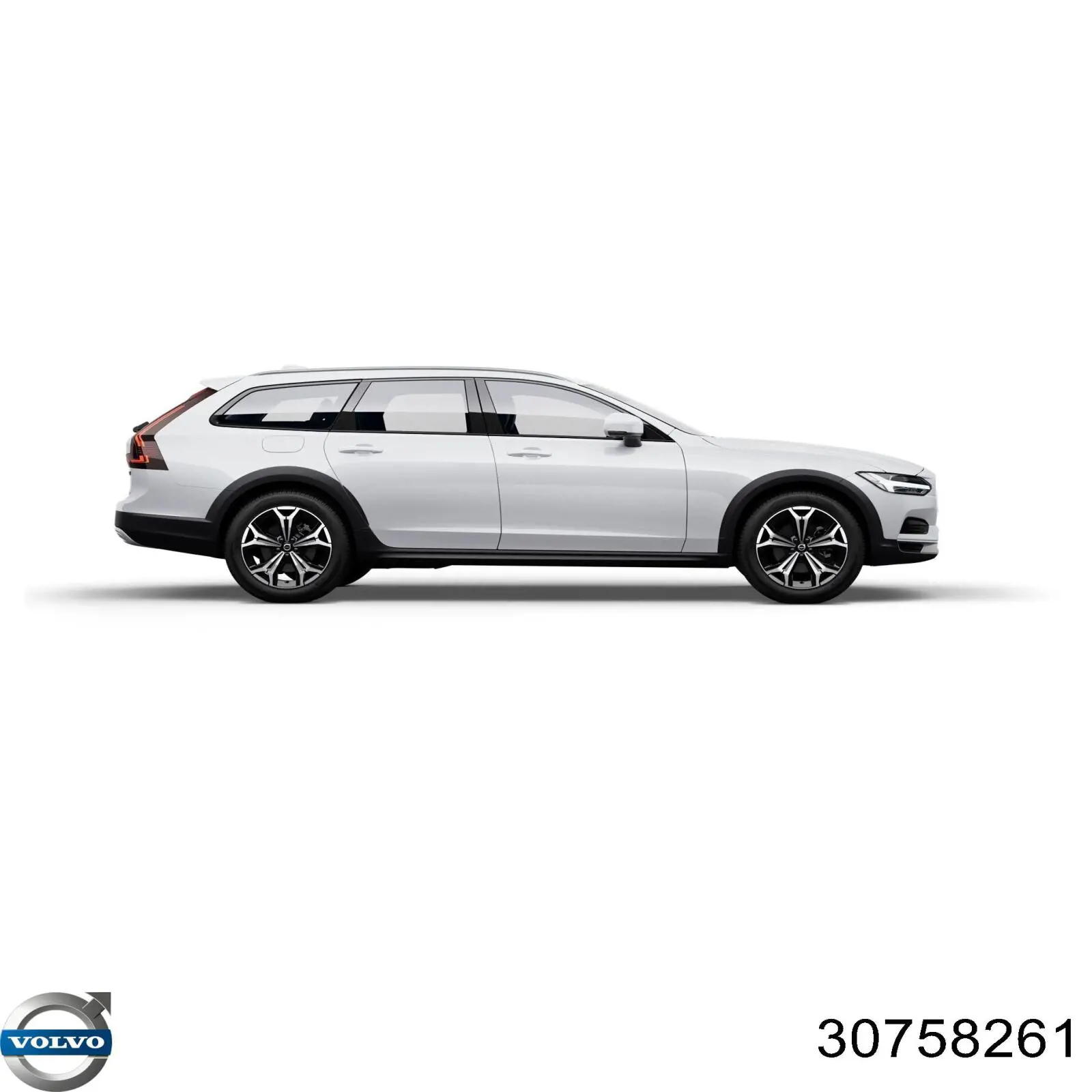 30758261 Volvo Комплект ремня ГРМ