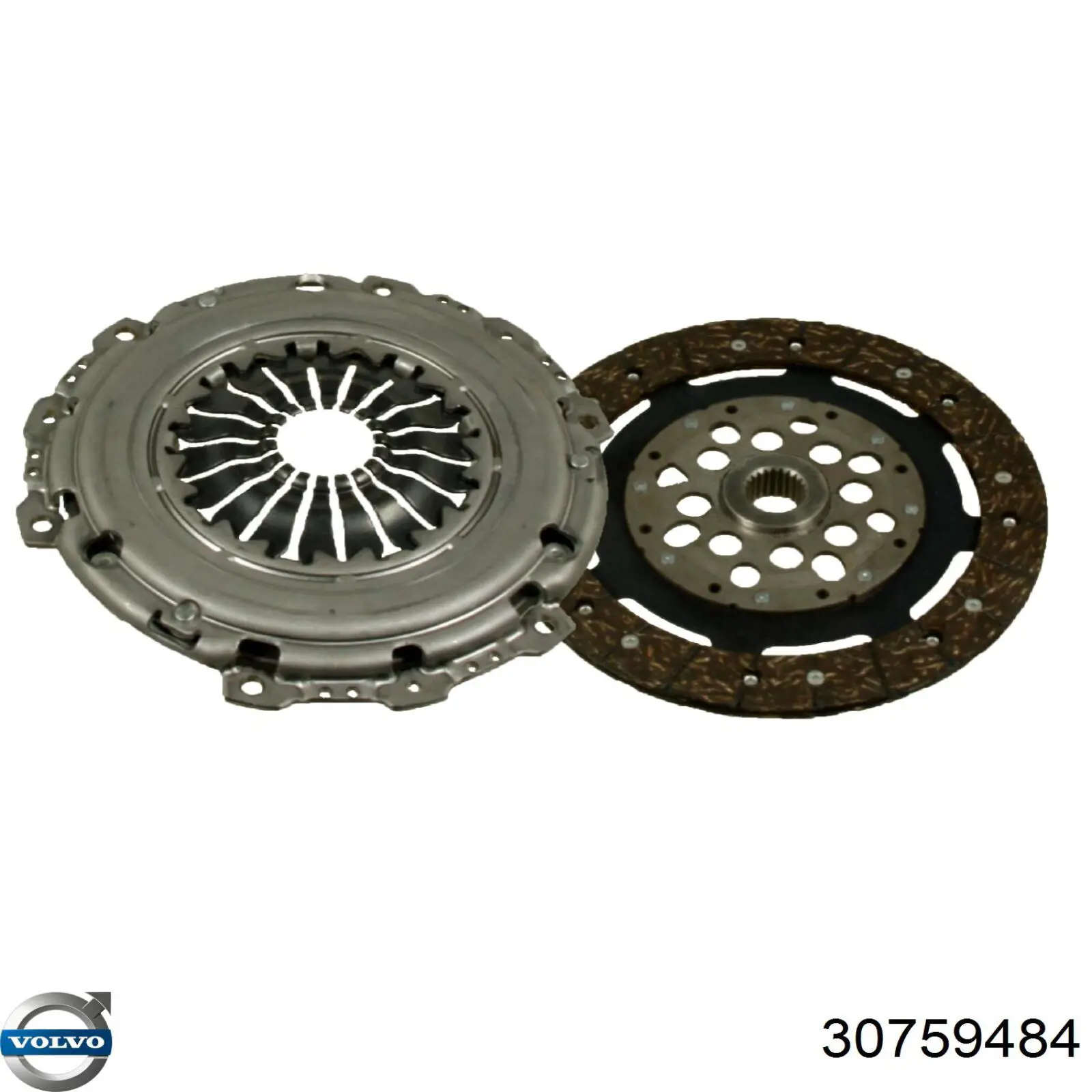 Комплект сцепления (3 части) Volvo 30759484 цена, от 134.34 USD