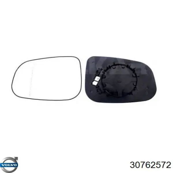 30762572 Volvo зеркальный элемент зеркала заднего вида правого