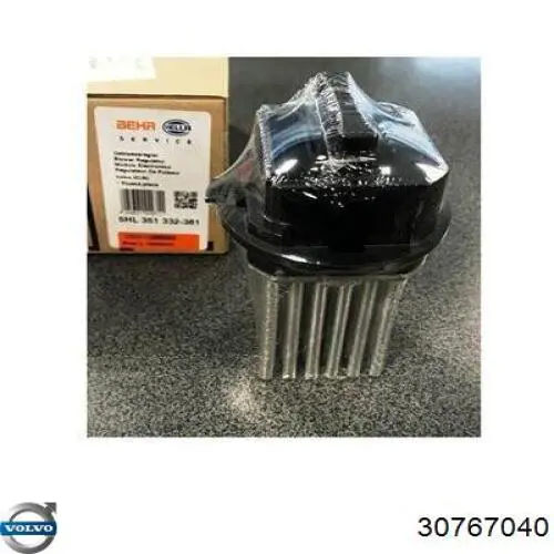 30767040 Volvo resistor (resistência de ventilador de forno (de aquecedor de salão))