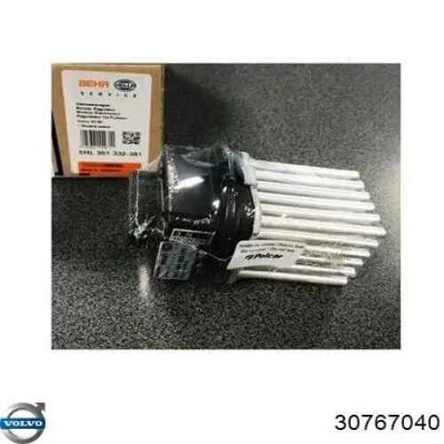 Резистор печки 0917786 Metzger