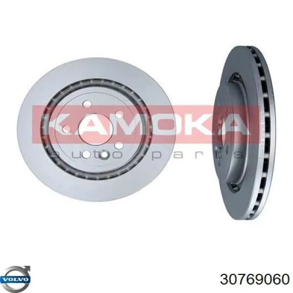 Купить 30769060 Volvo Диск тормозной задний